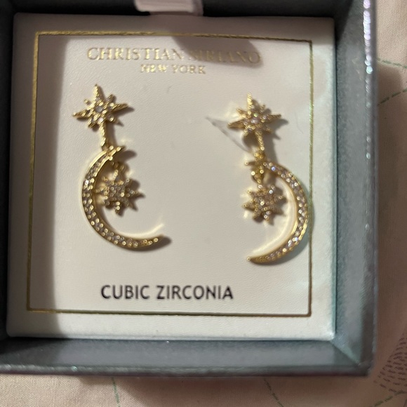 Christian Siriano Jewelry Christian Siriano Star And Moon Gold